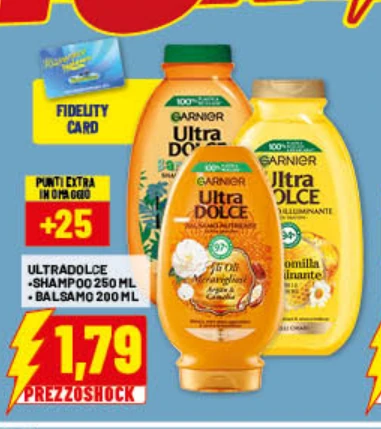 Garnier Shampoo / balsamo Ultra Dolce