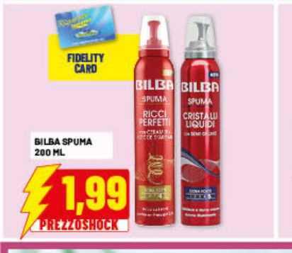 Bilba Spuma per capelli