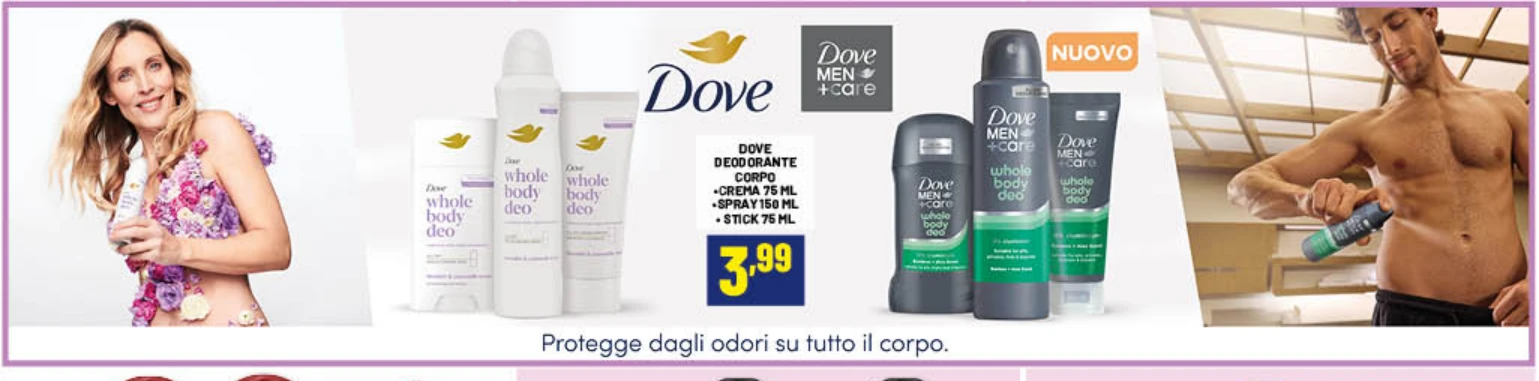 Dove Deodorante corpo Whole Body