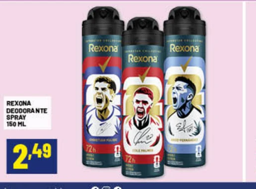 Rexona Deodorante spray
