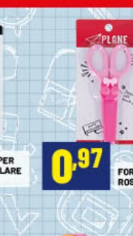 Forbici rosa Plane