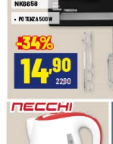 Necchi sbattitore elettrico NK865B