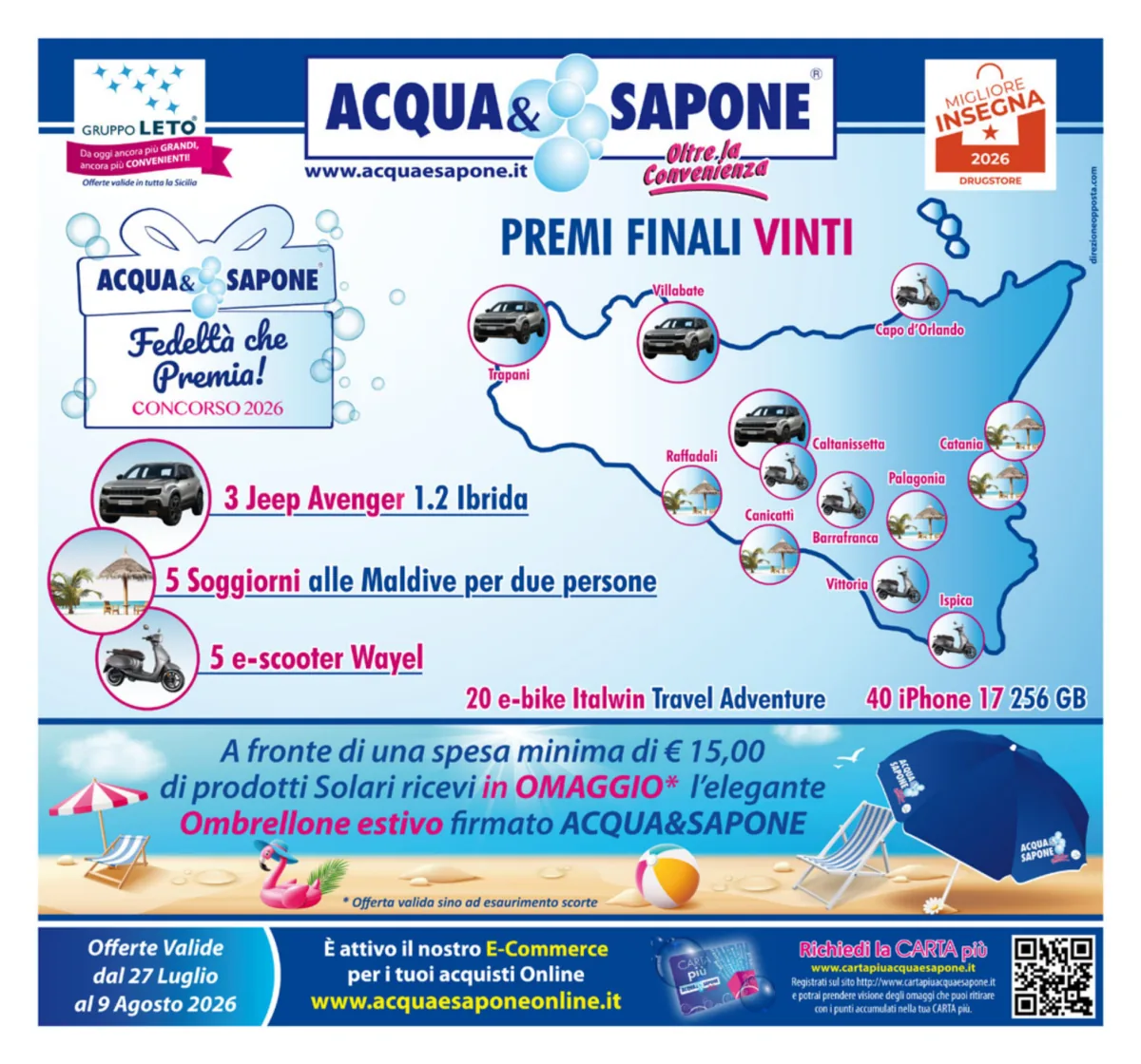 Volantino Acqua e Sapone a Catania