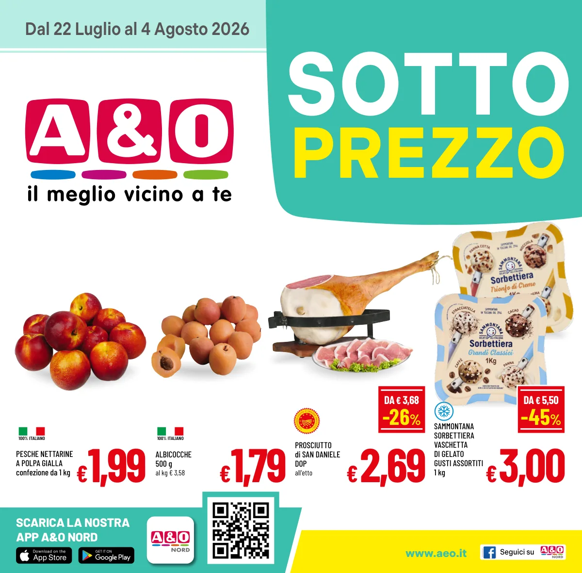 Volantino AeO a Verona