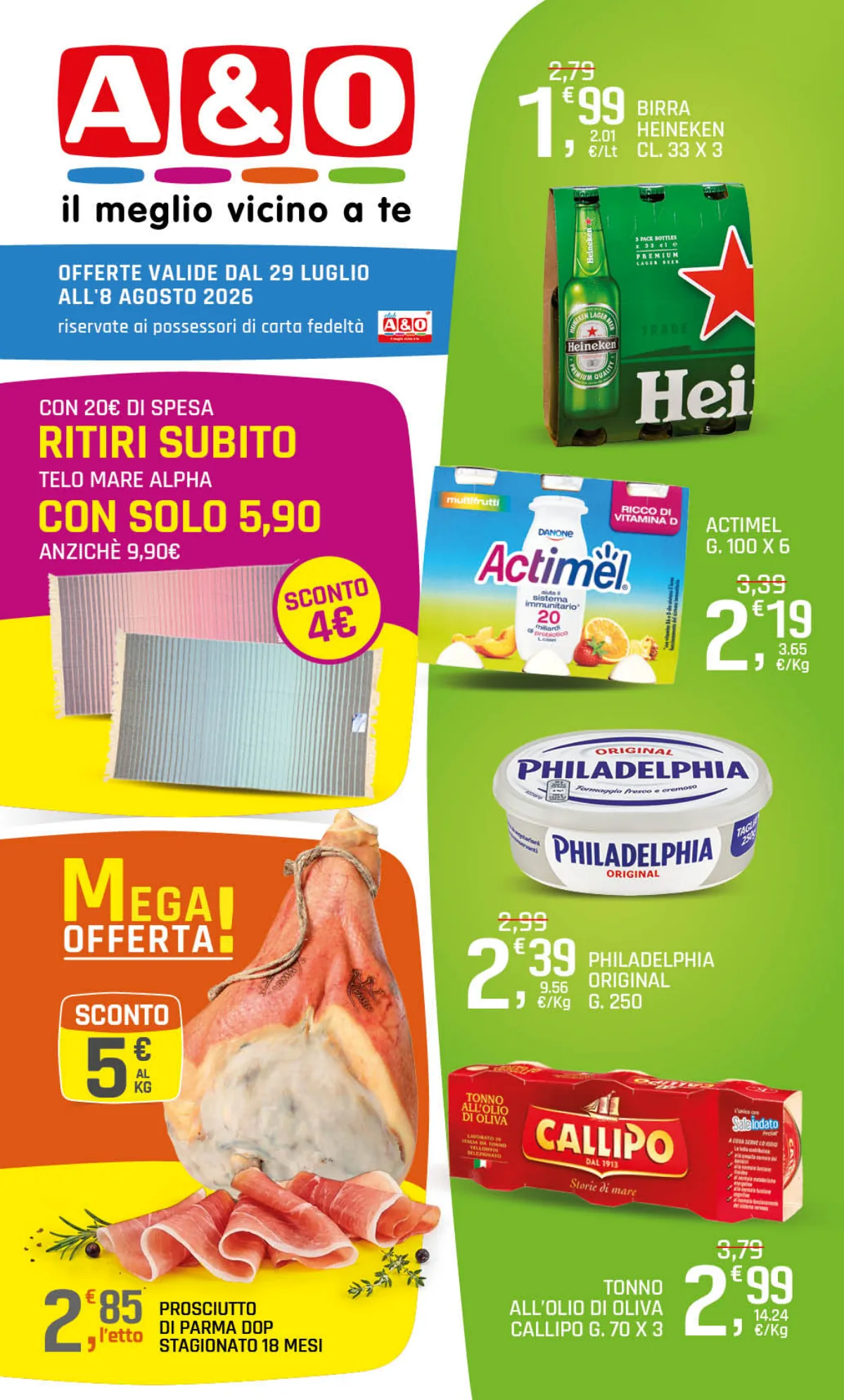 Volantino AeO a Cosenza