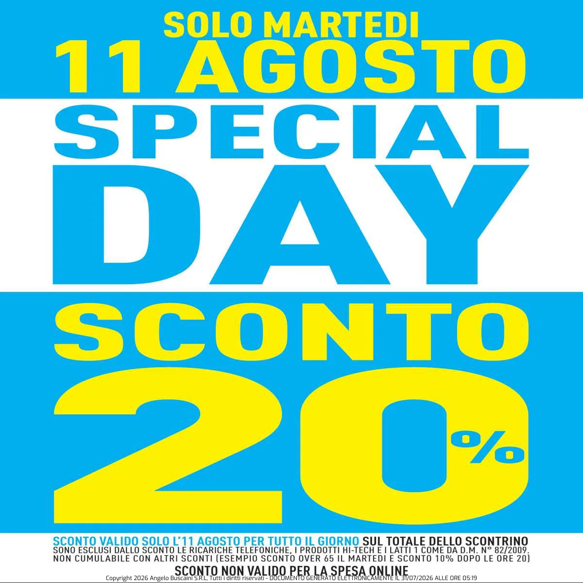 Volantino AGORÀ