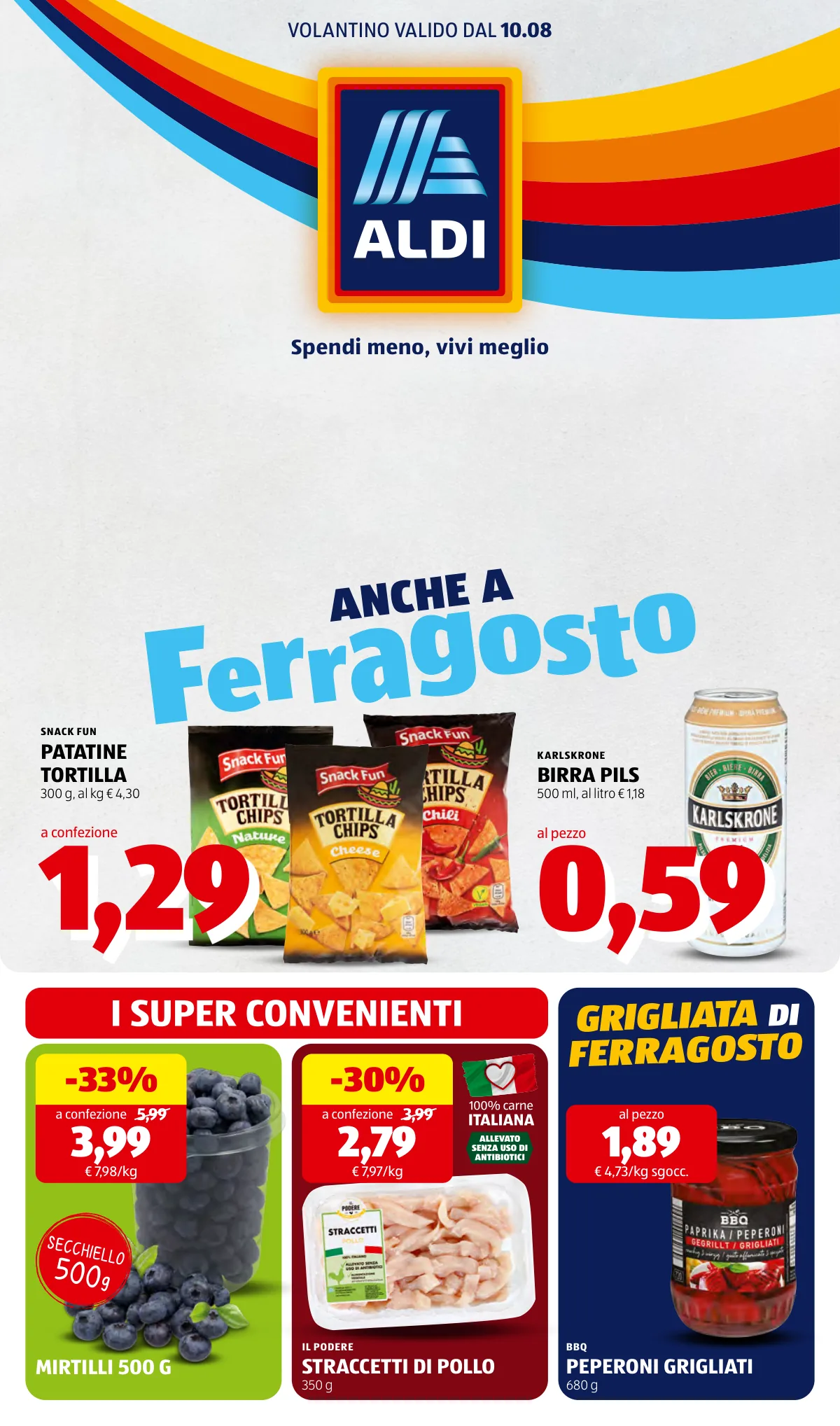 Volantino aldi