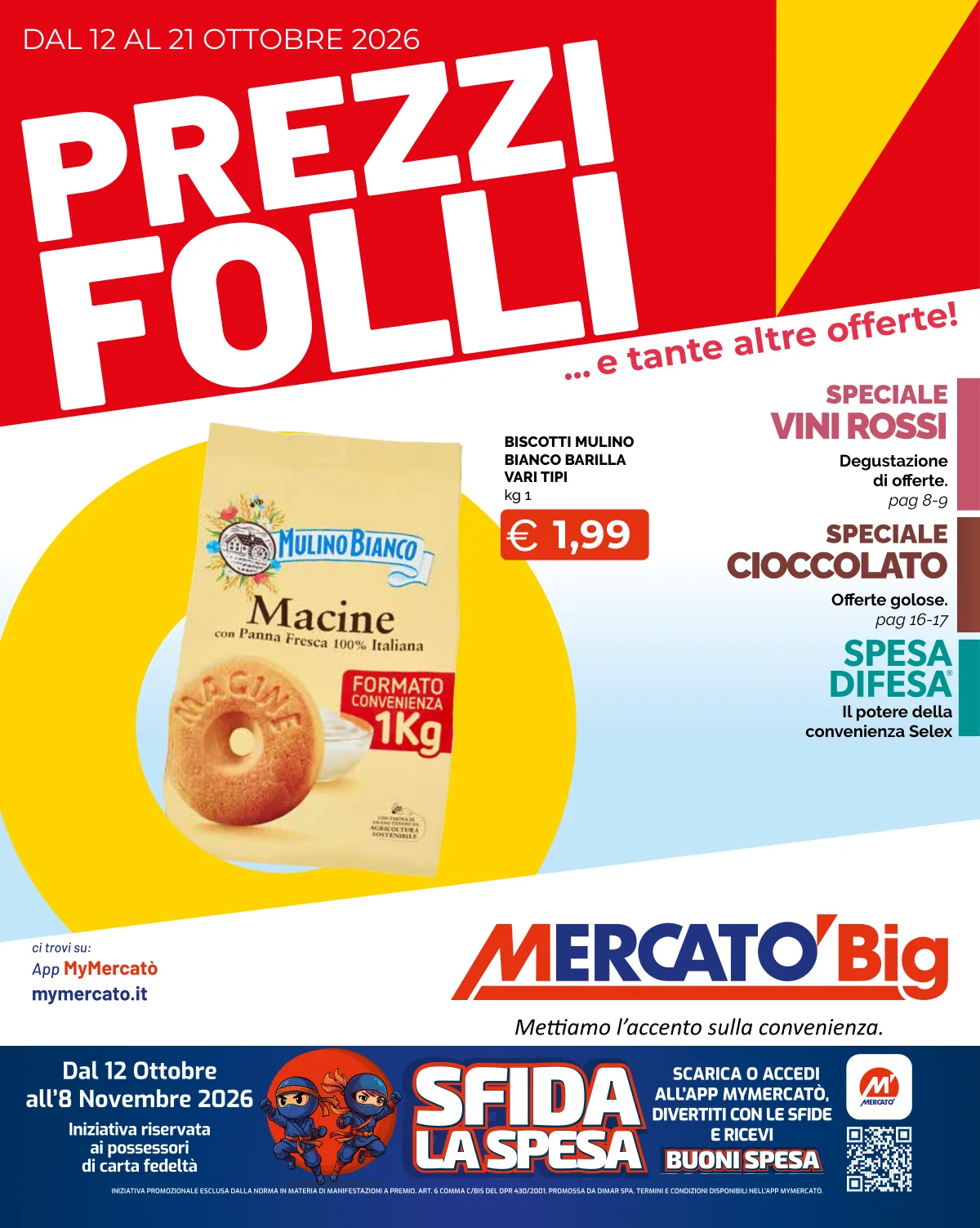 Copertina volantino Mercatò Big