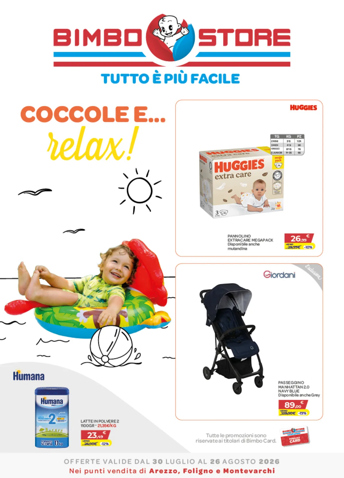 Volantino BimboStore