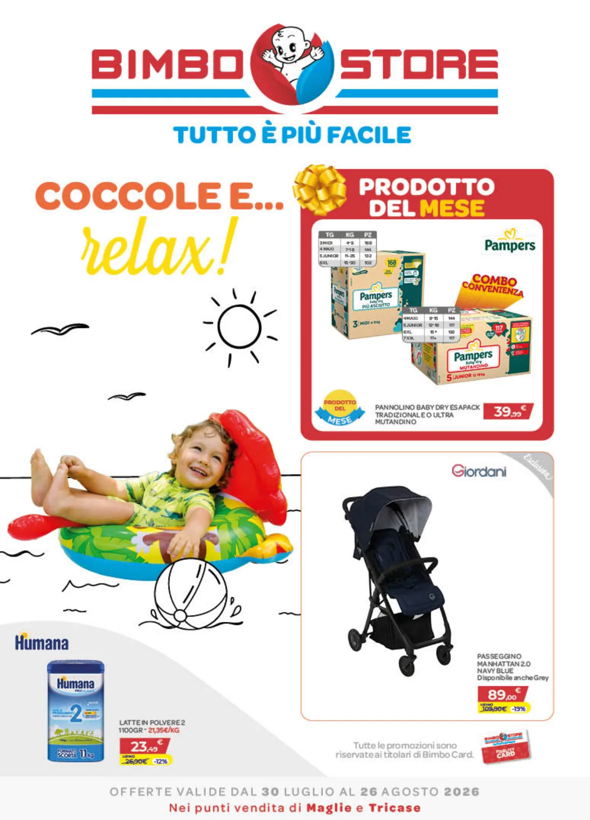 Volantino BimboStore