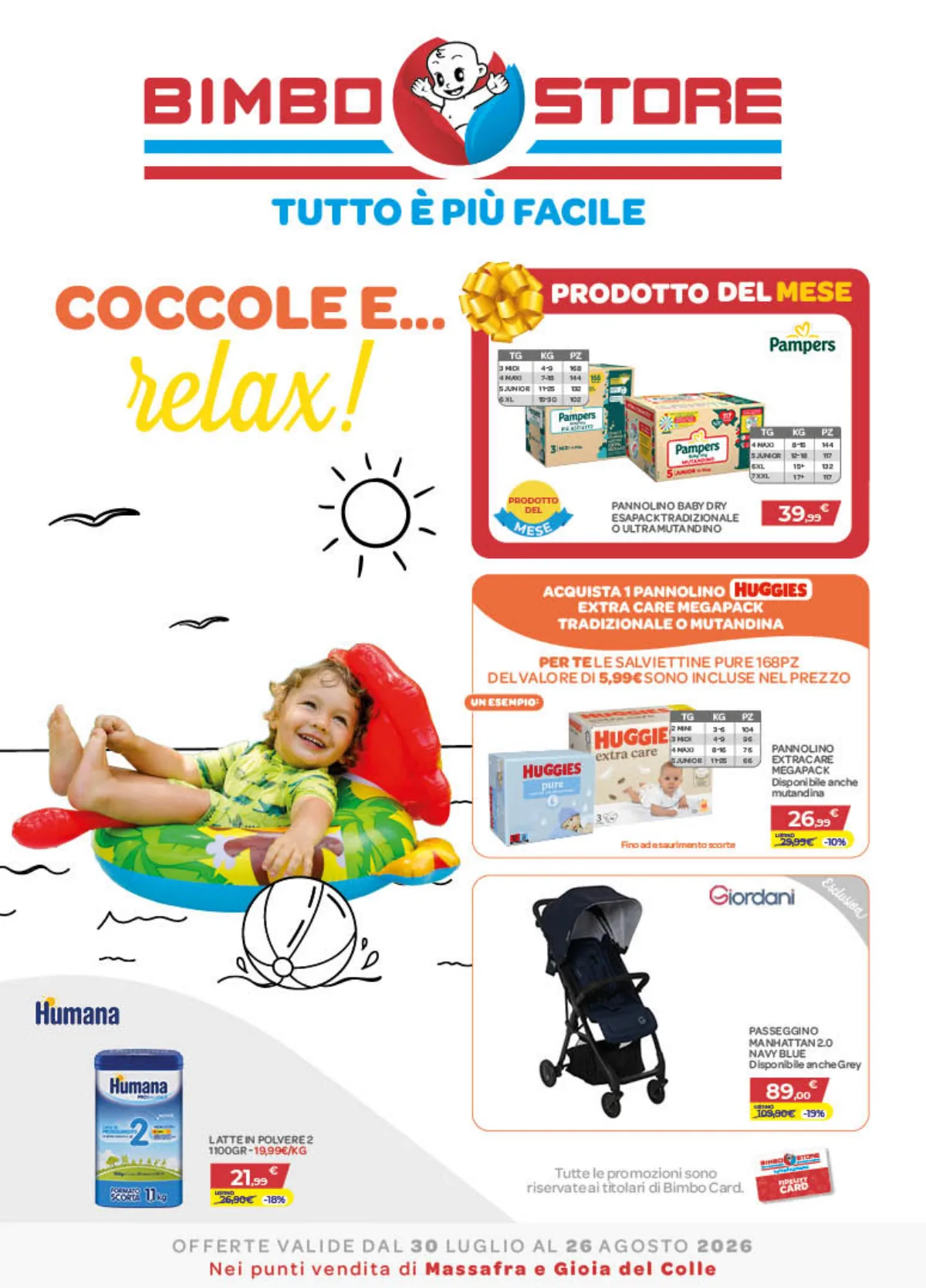 Volantino BimboStore