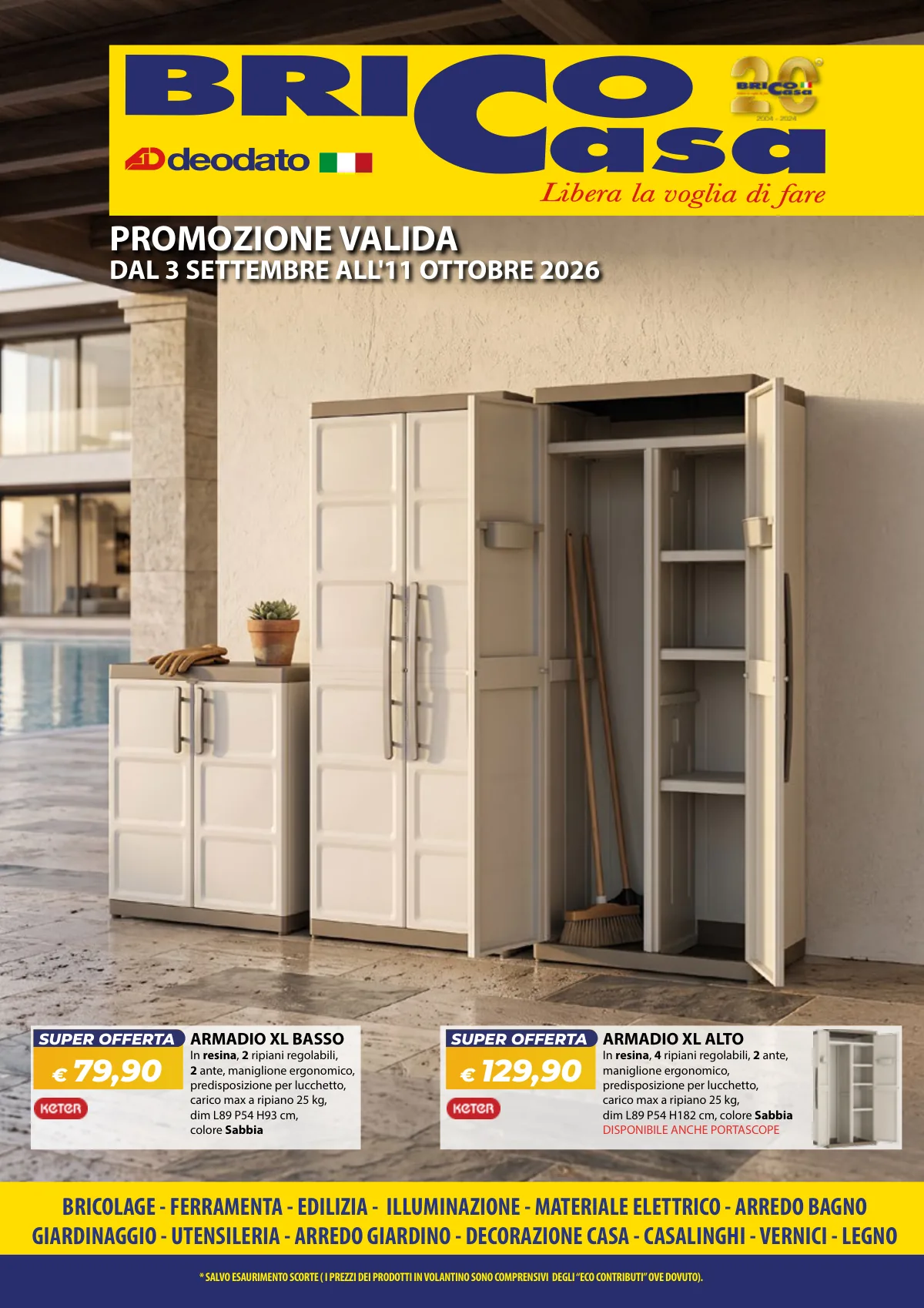 Copertina volantino Brico Casa