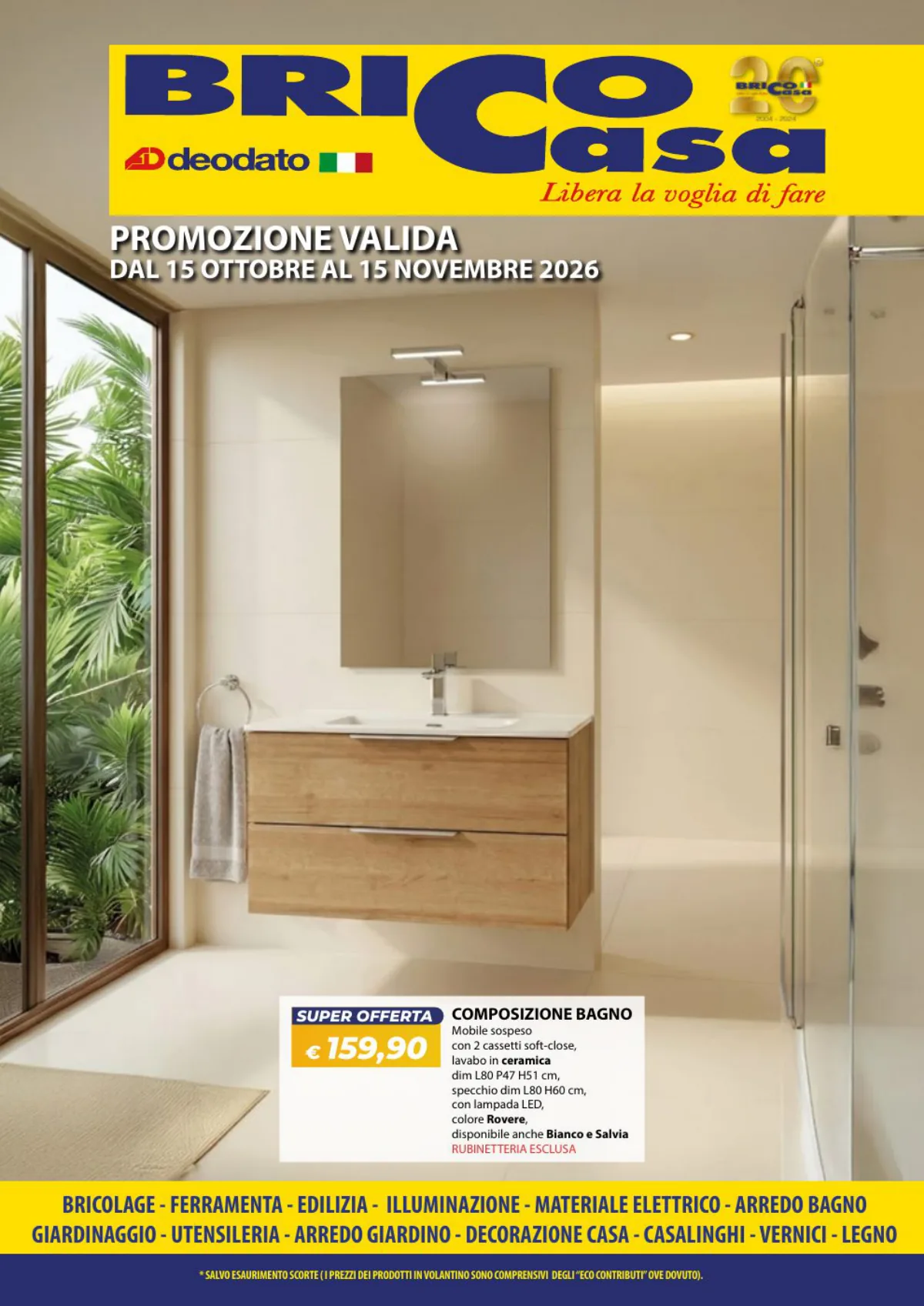 Copertina volantino Brico Casa