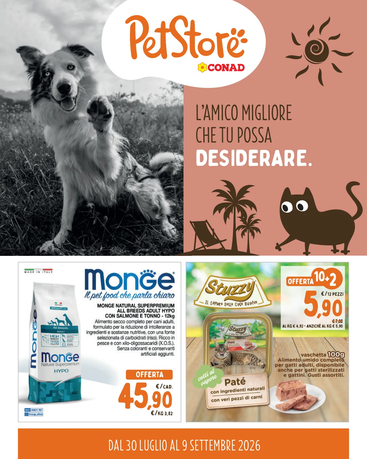 Volantino Pet Store Conad a Ancona