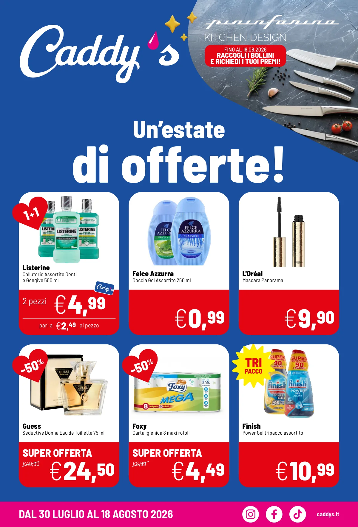 Volantino caddys a Padova