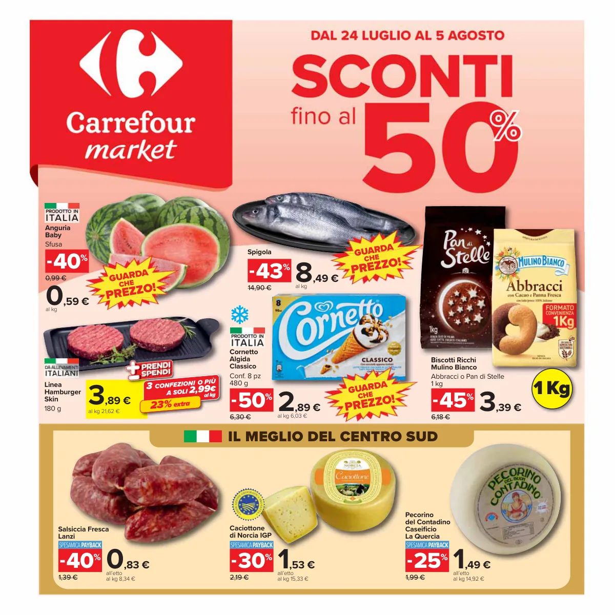 Volantino carrefour market a ROMA