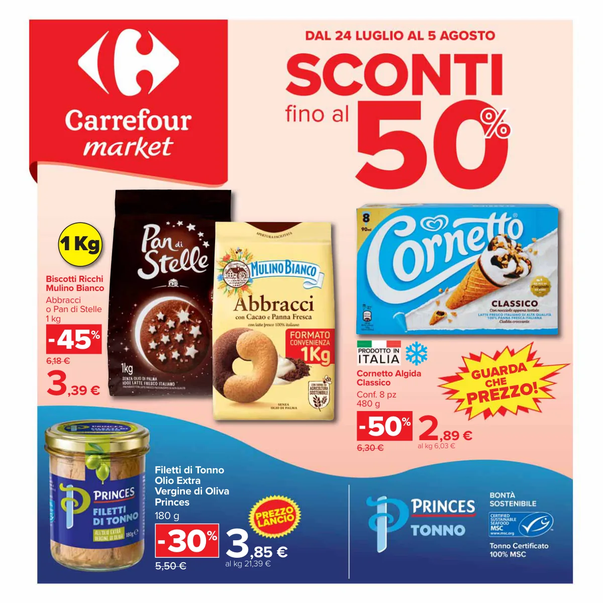 Volantino carrefour market a TORINO