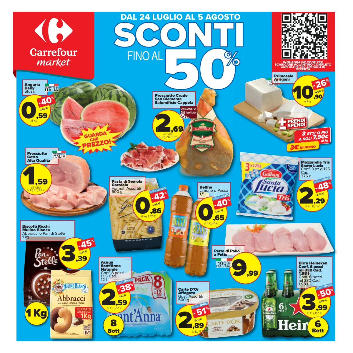 Volantino carrefour market a PESCARA