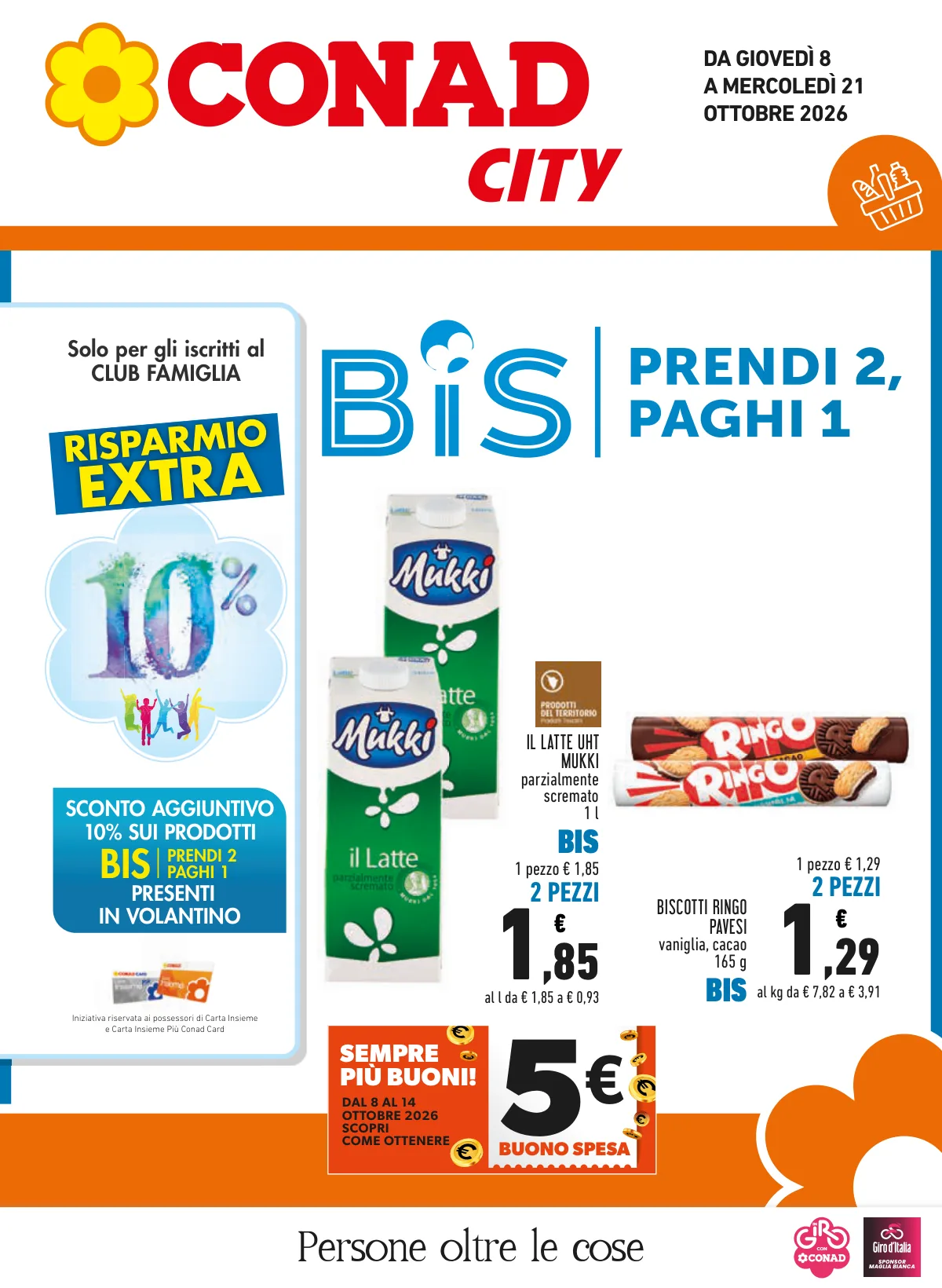 Copertina volantino Sapori & Dintorni Conad