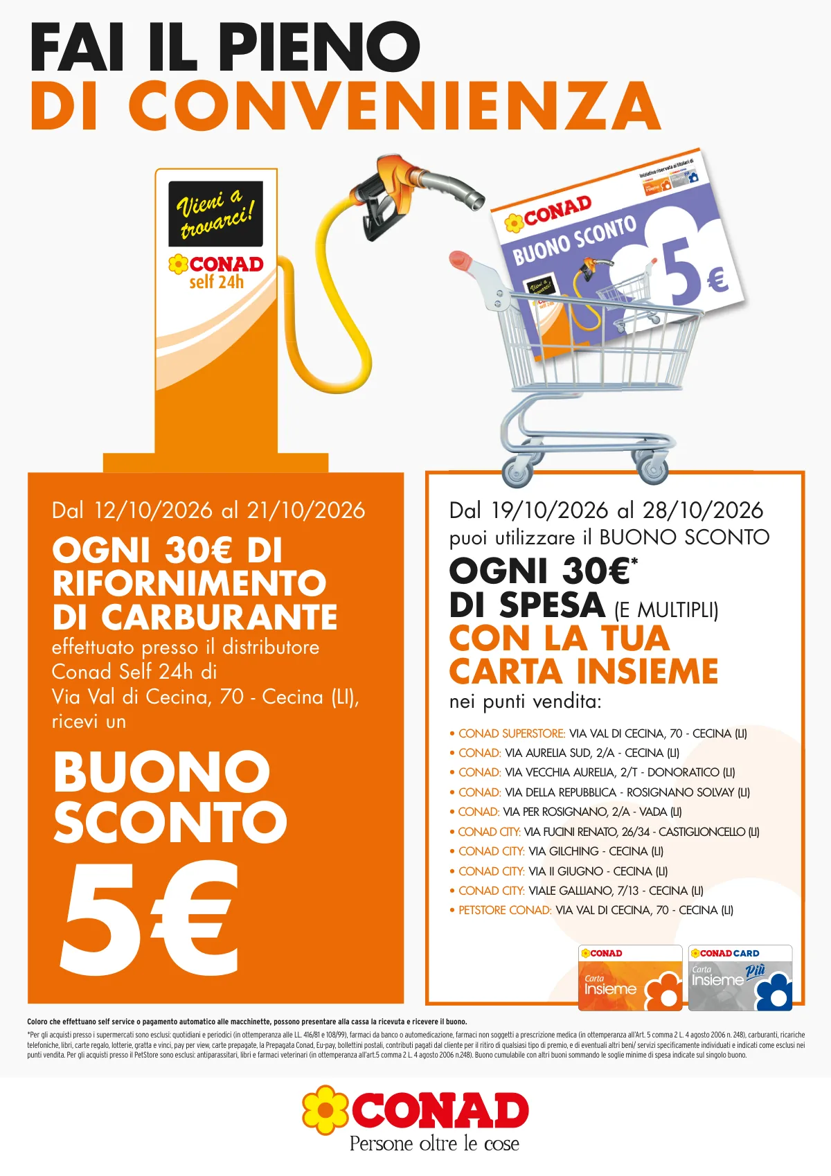 Copertina volantino Conad Self 24h