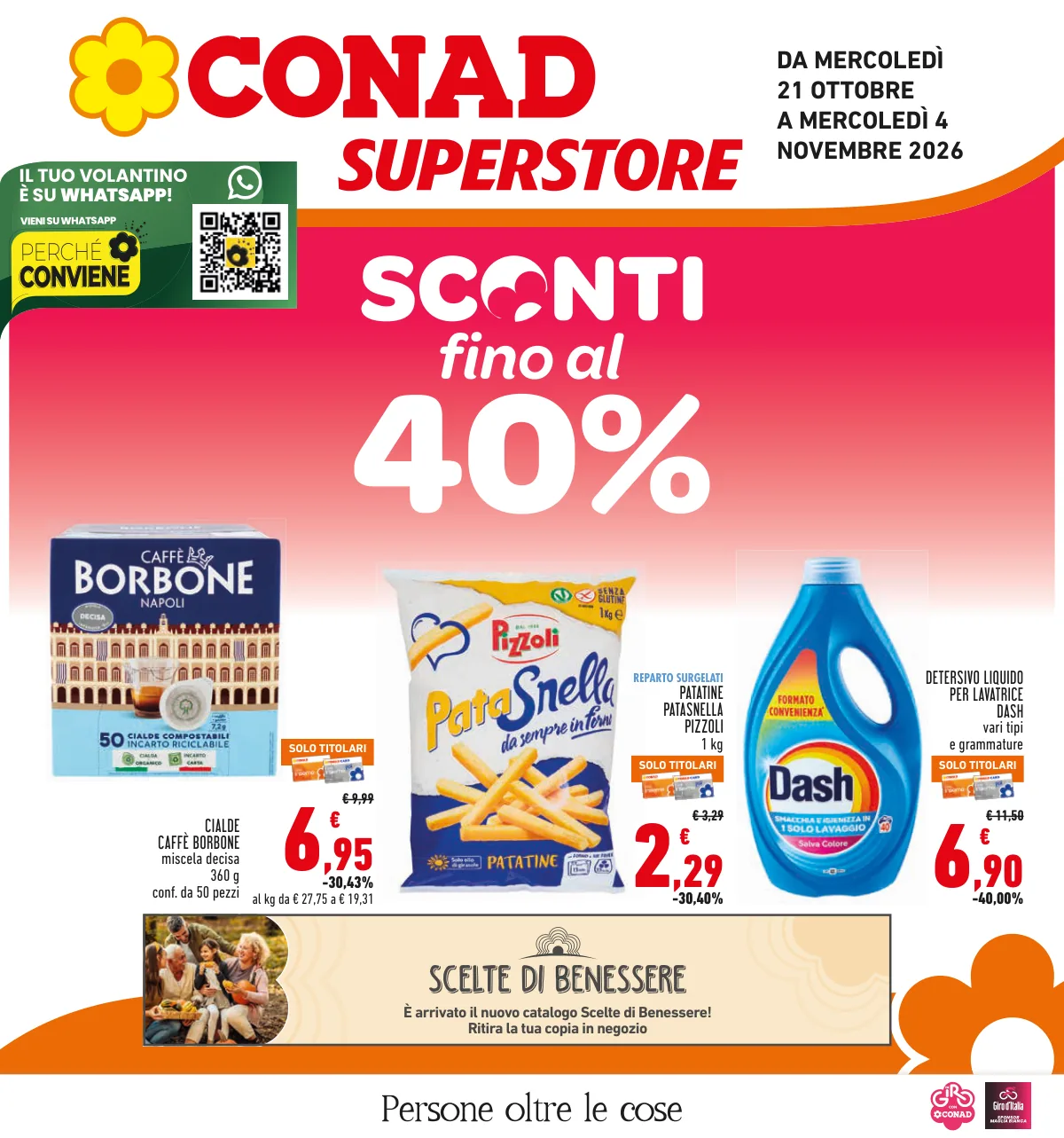 Copertina volantino Conad Superstore