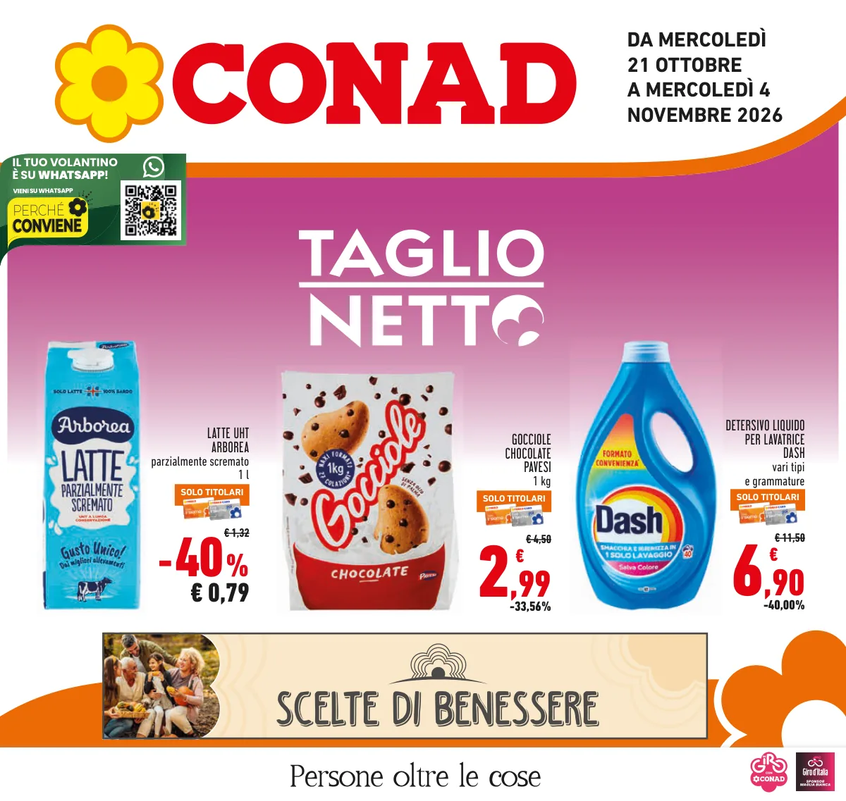 Copertina volantino Conad