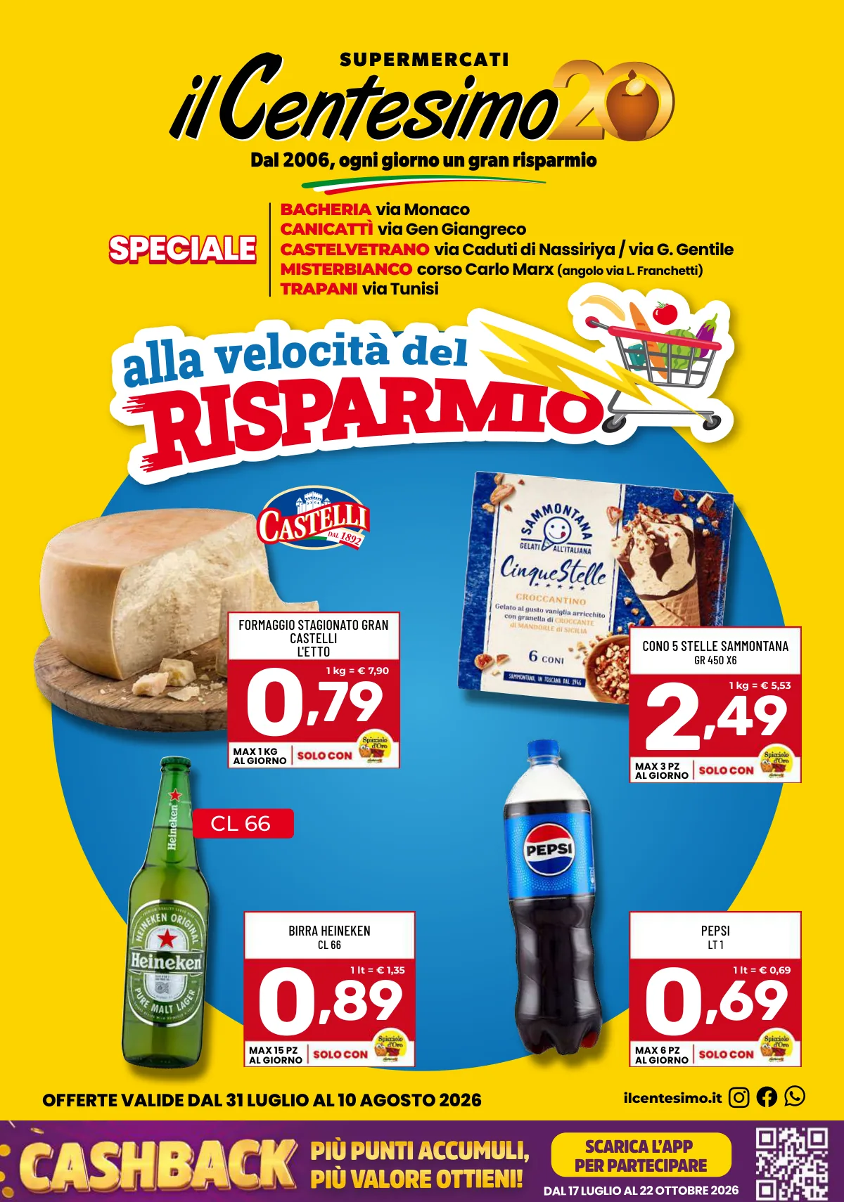 Volantino il_centesimo a Canicatt&grave;