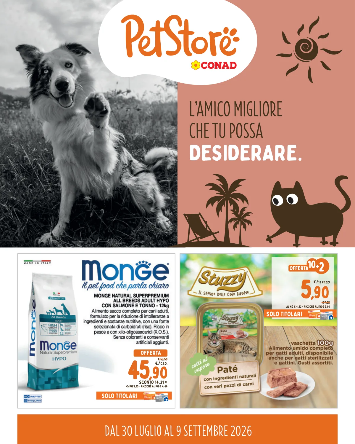Volantino Pet Store Conad a San Giuliano Terme