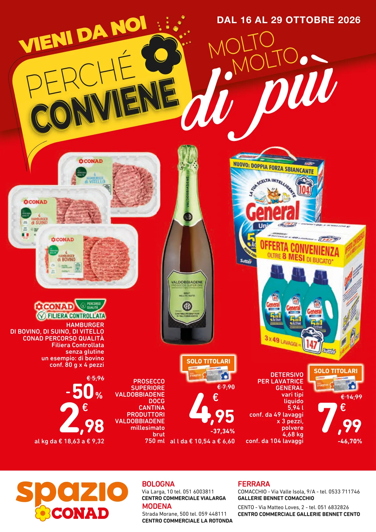 Copertina volantino Spazio Conad