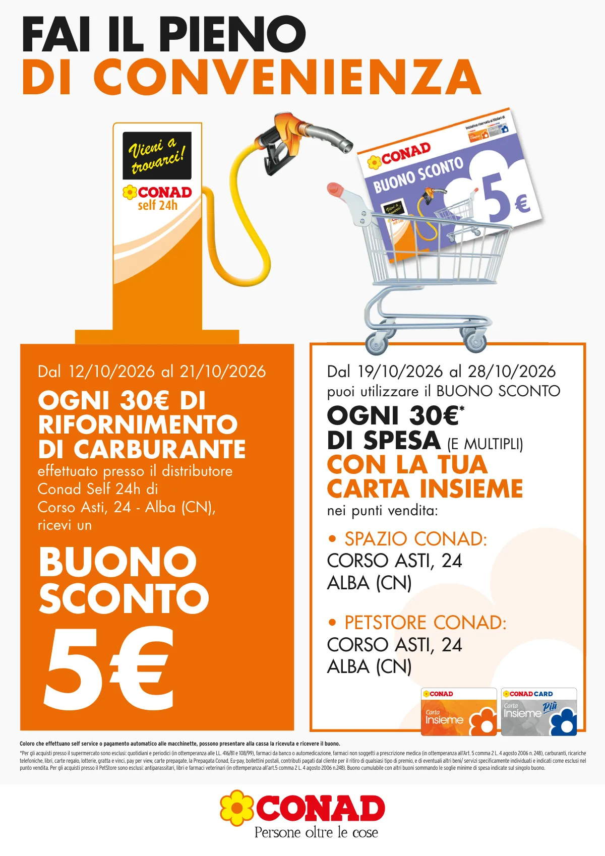 Copertina volantino Conad Self 24h