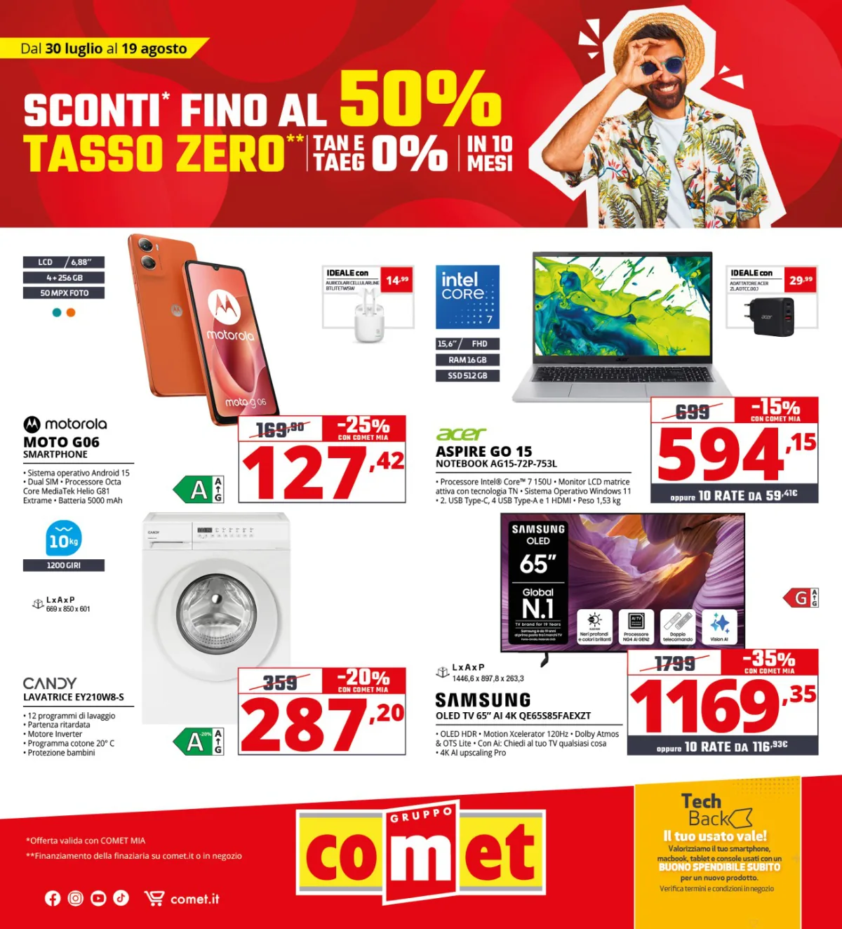 Volantino comet