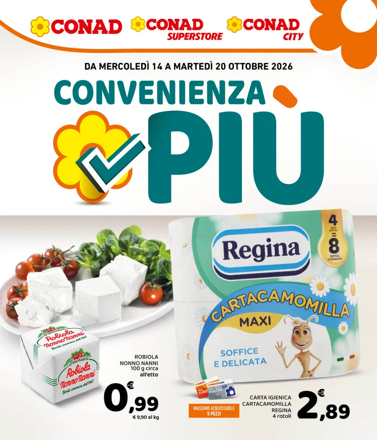 Volantino Conad City