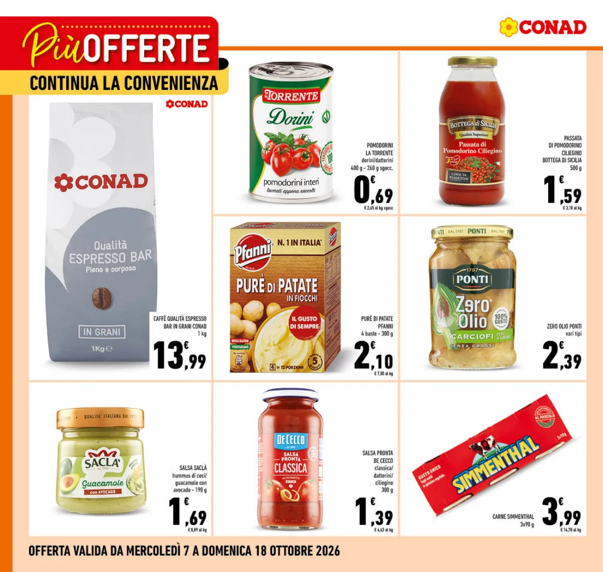 Volantino Conad