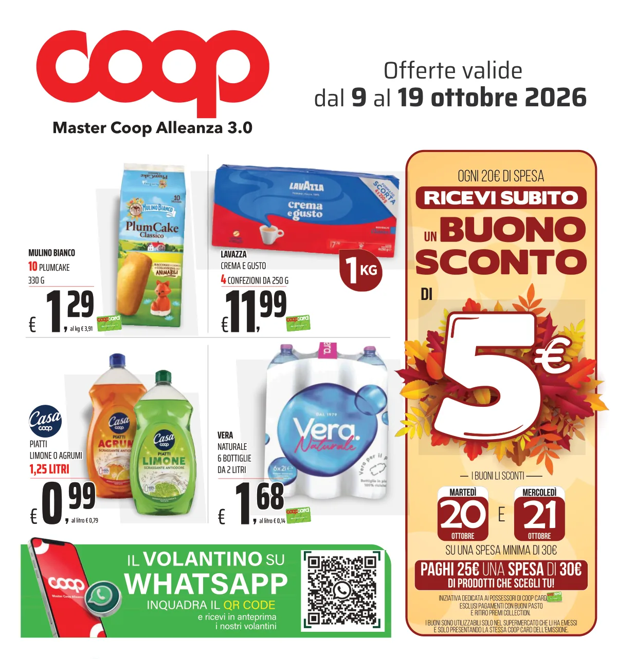 Copertina volantino coop