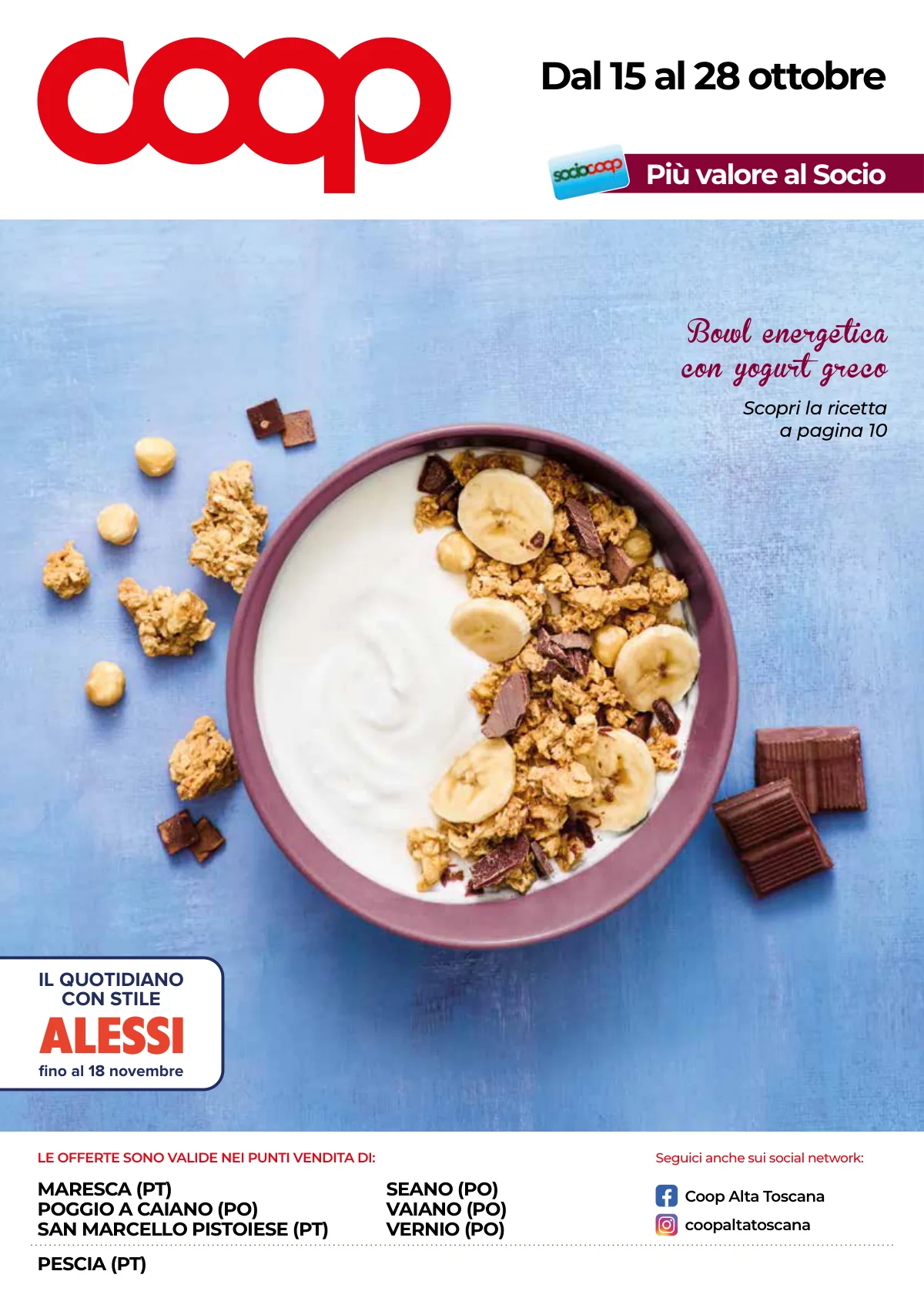 Copertina volantino coop
