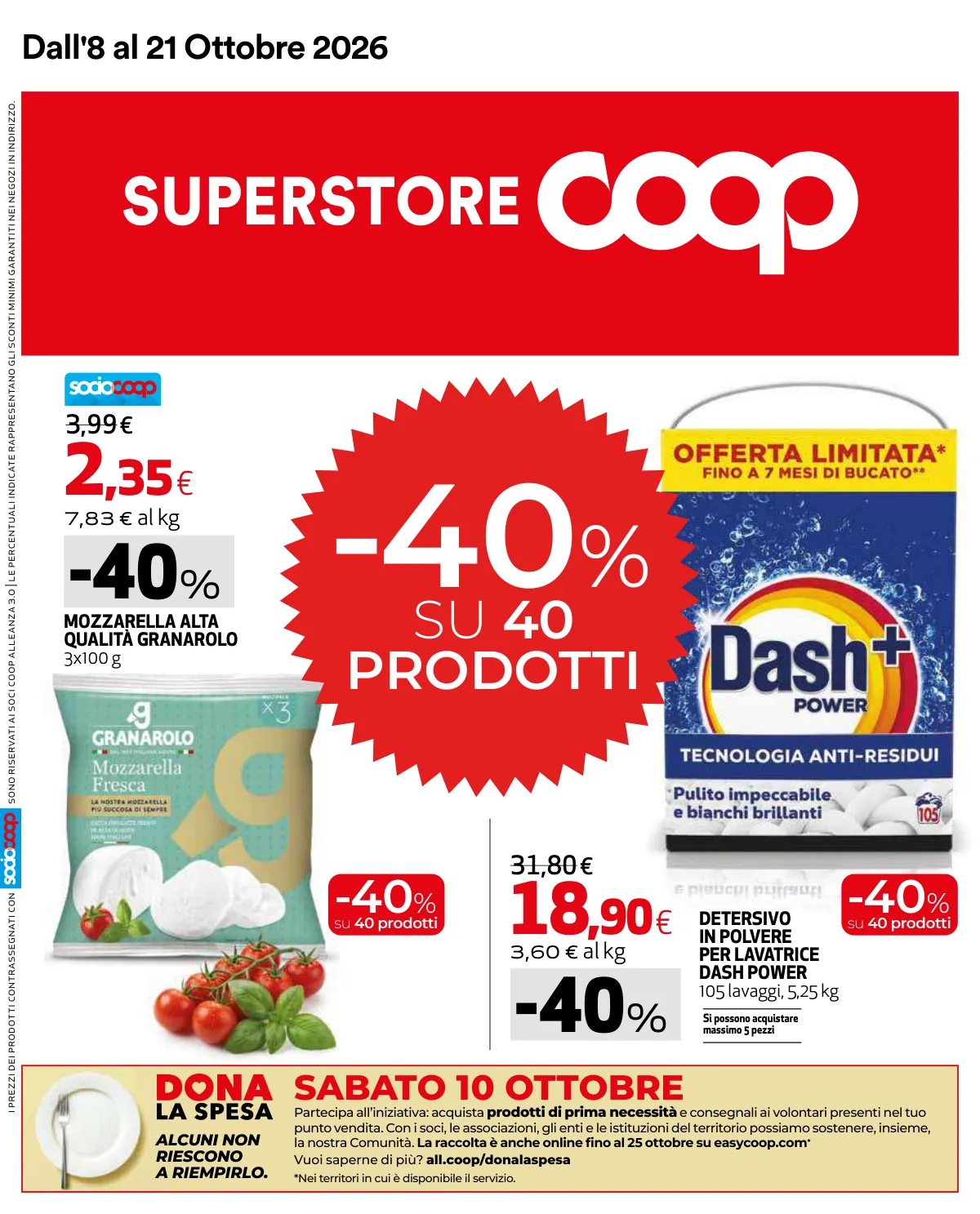 Volantino coop