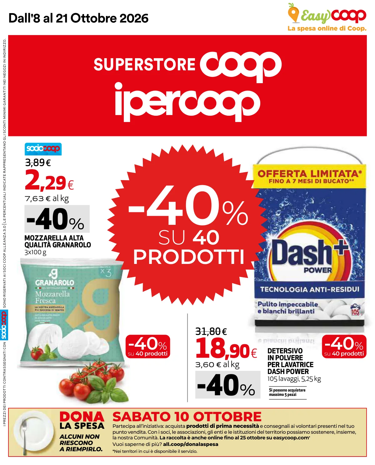 Volantino coop