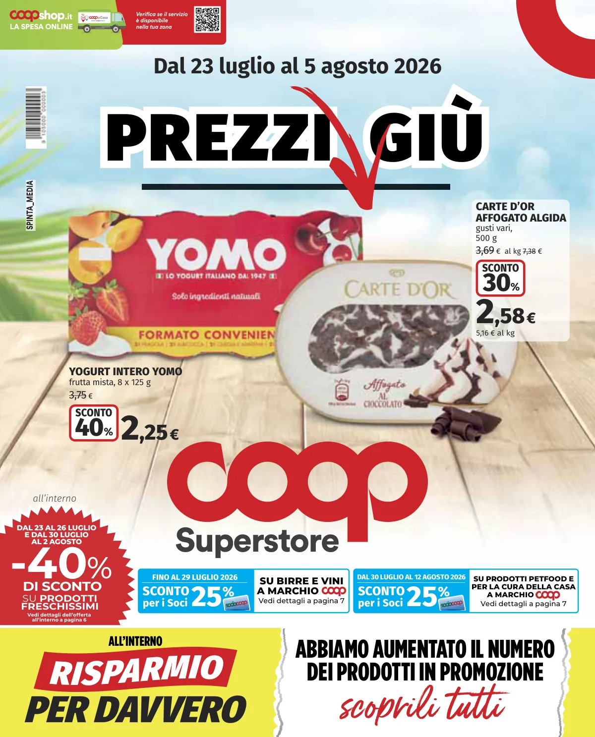Volantino coop offerte MILANO
