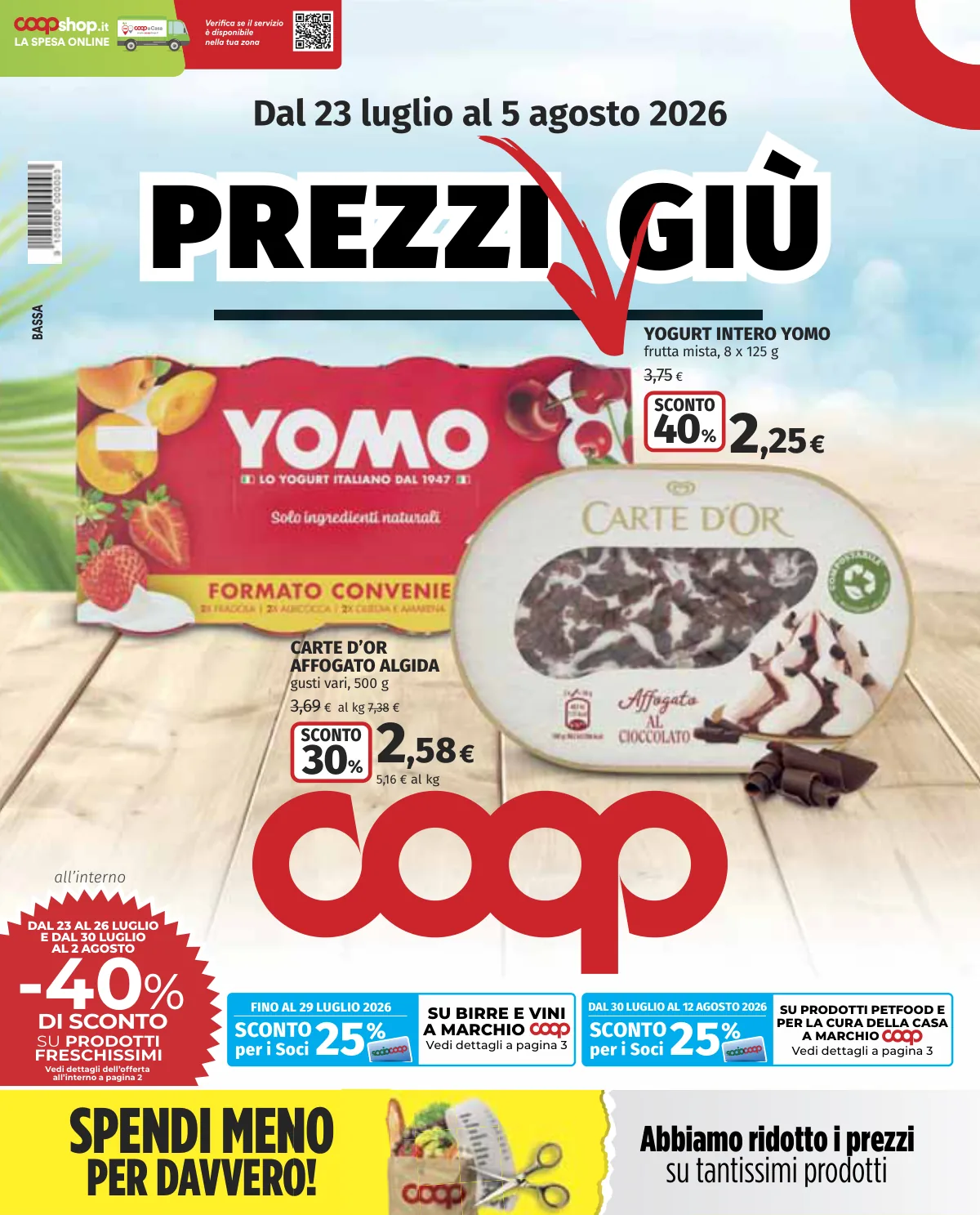 Volantino coop