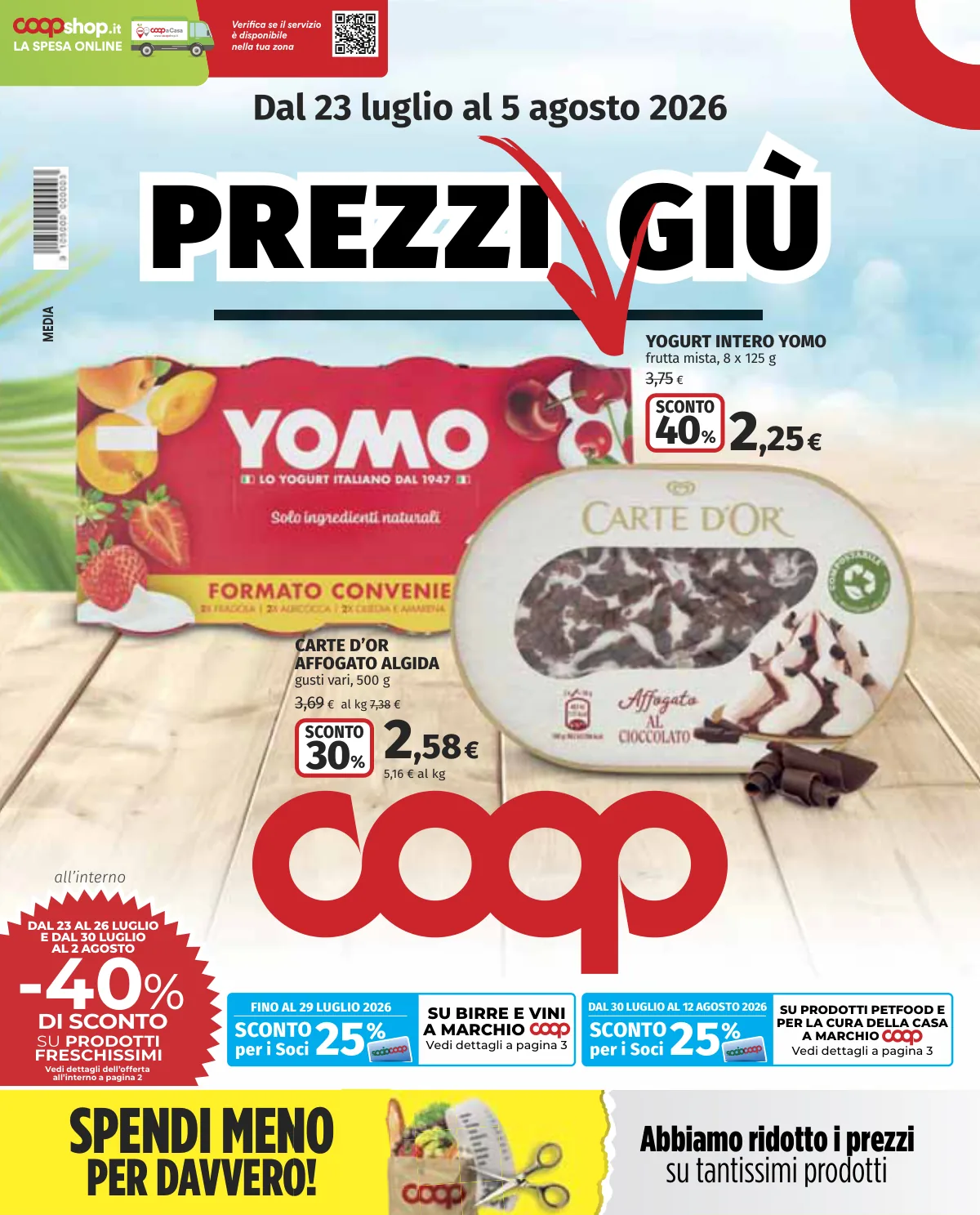 Volantino coop offerte Cassano Magnago