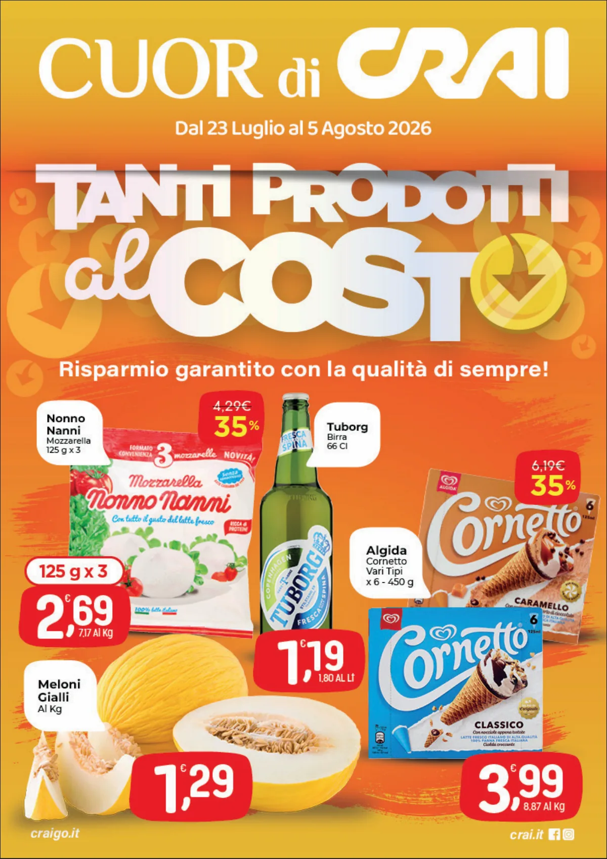 Volantino crai a Torino