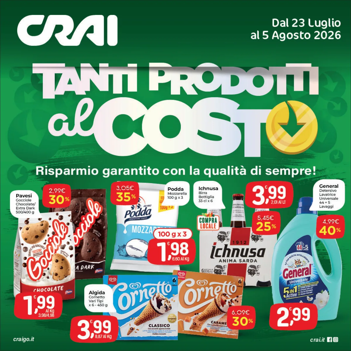 Volantino crai a Olmedo