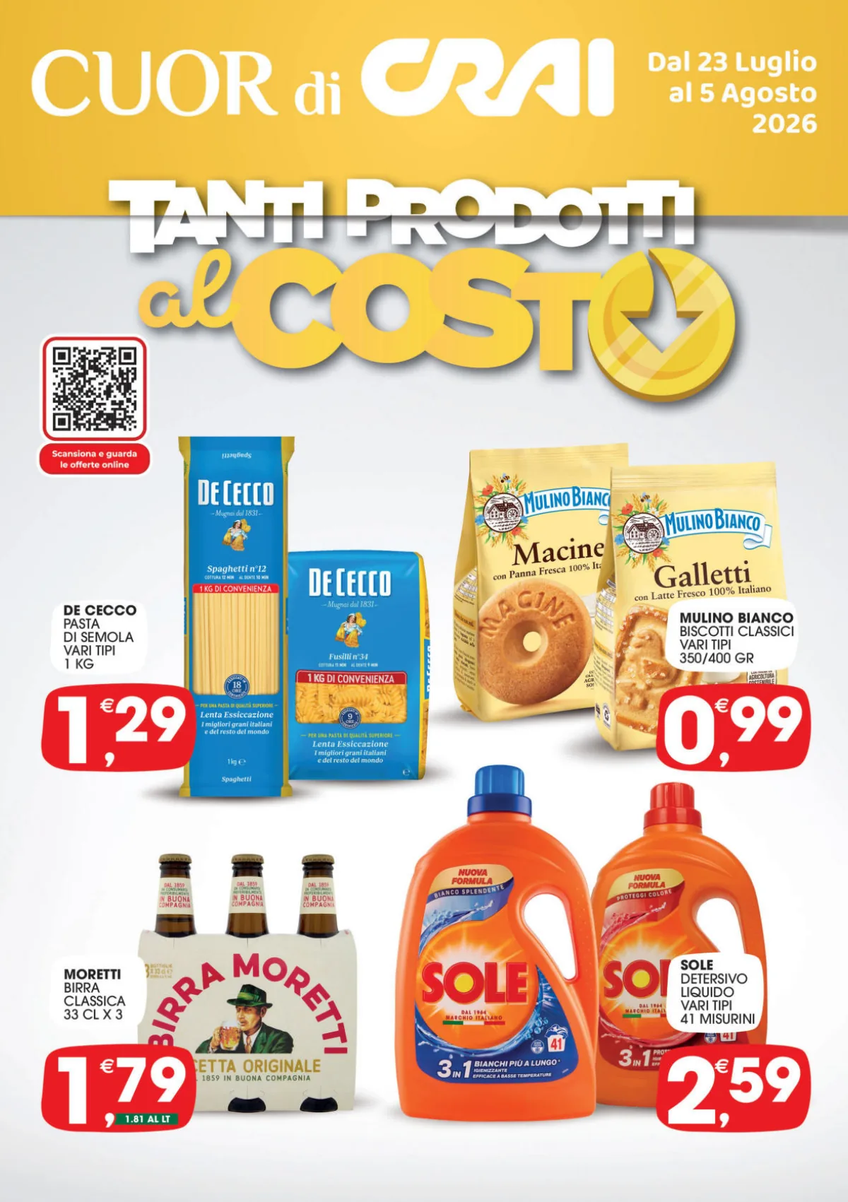Volantino crai a Biancavilla