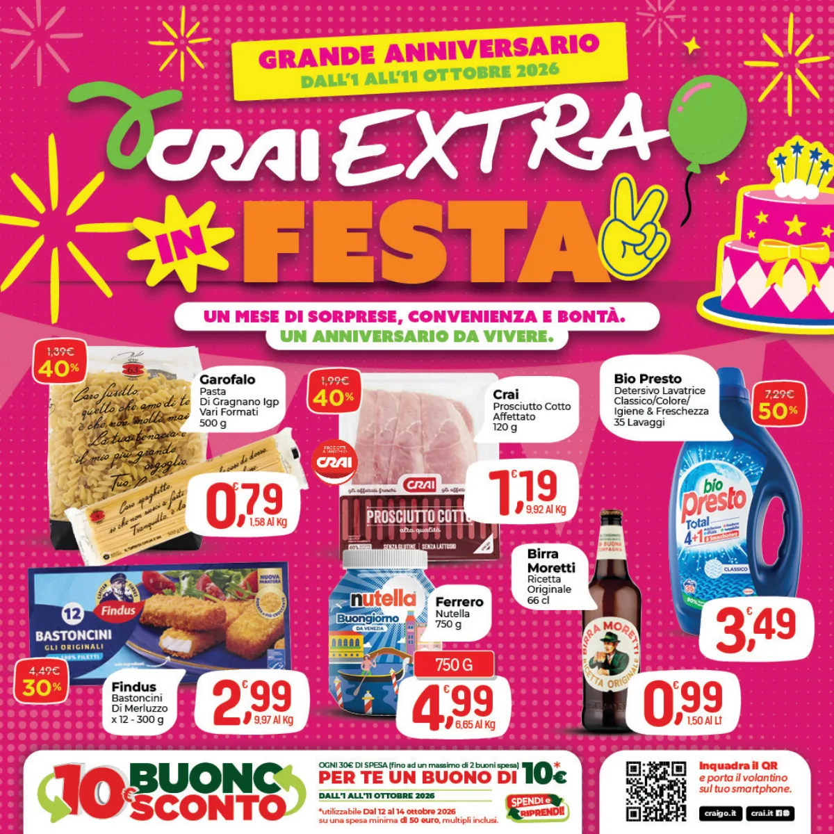 Volantino crai