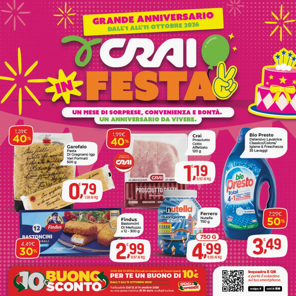 Volantino crai
