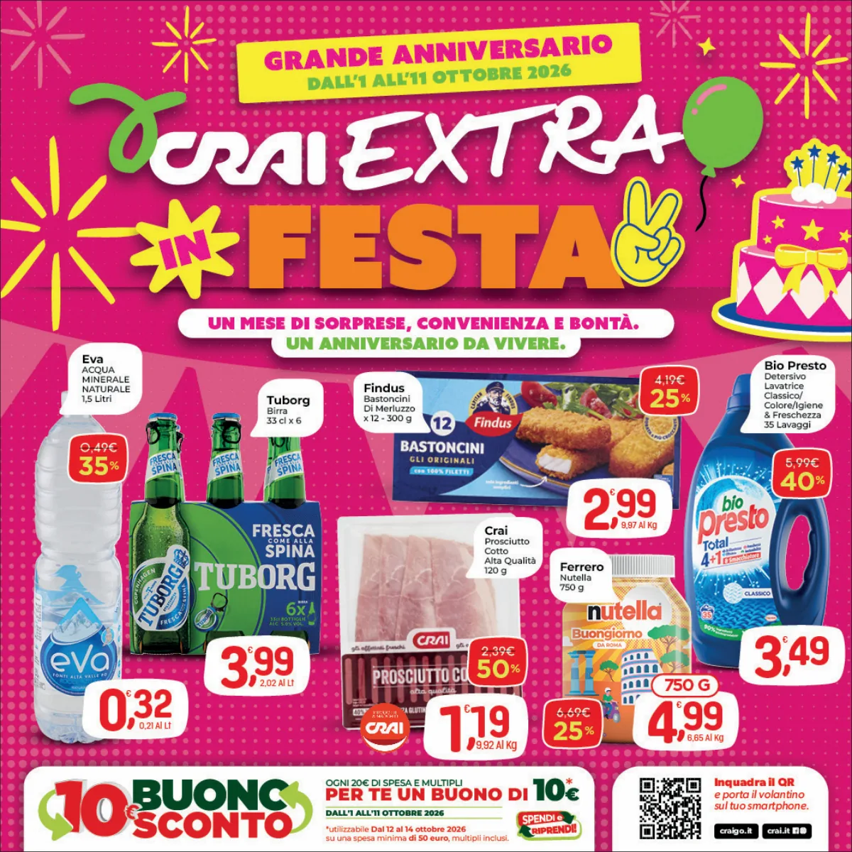 Volantino crai