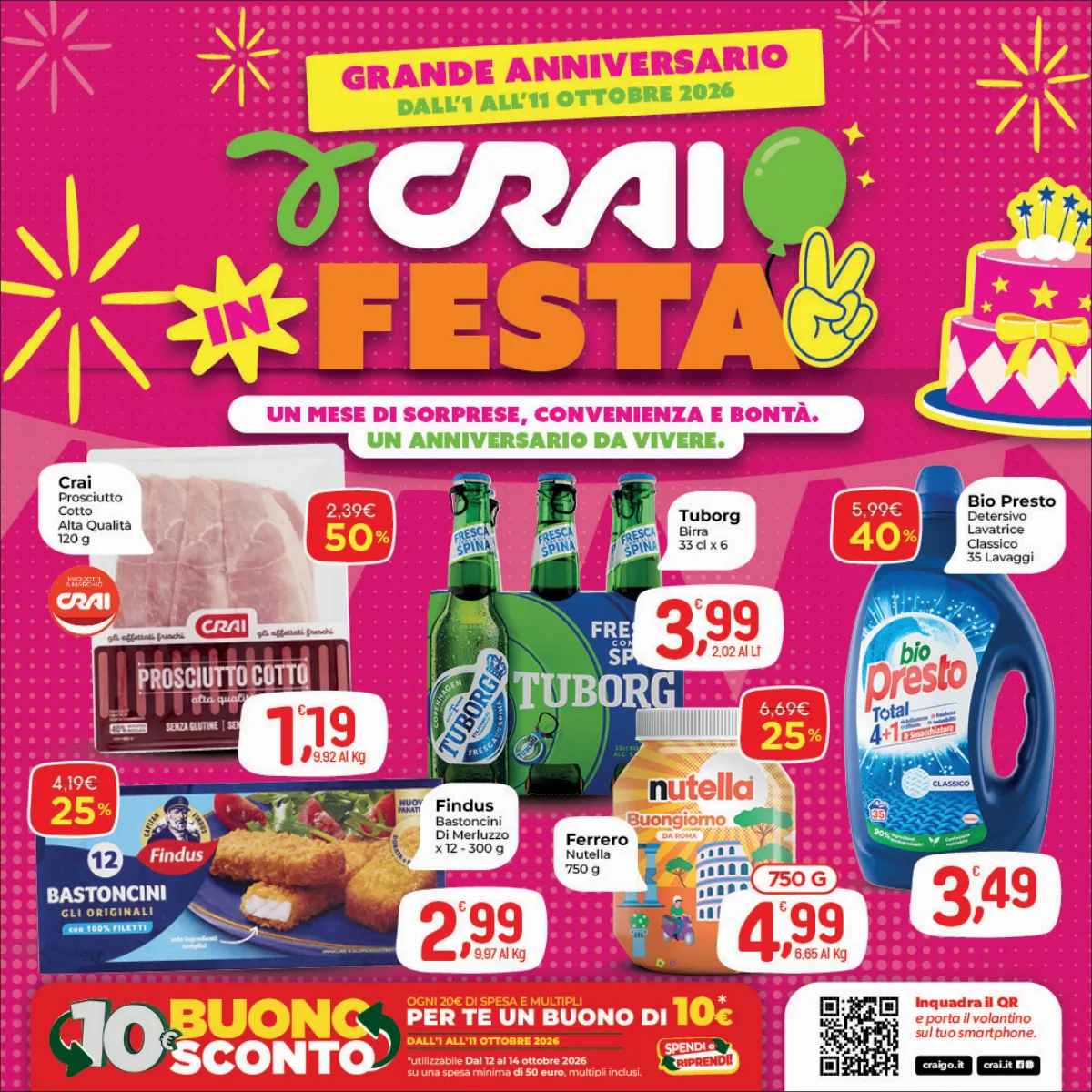 Volantino crai