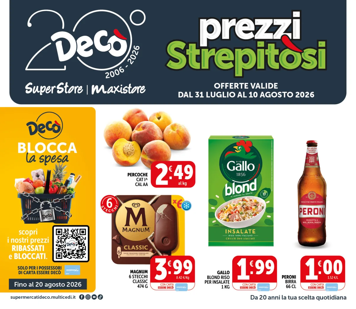 Volantino maxistore deco a Alatri