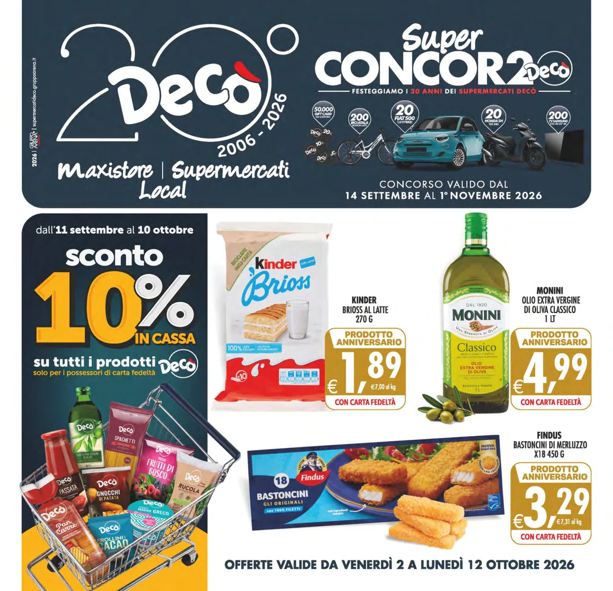 Volantino maxistore deco