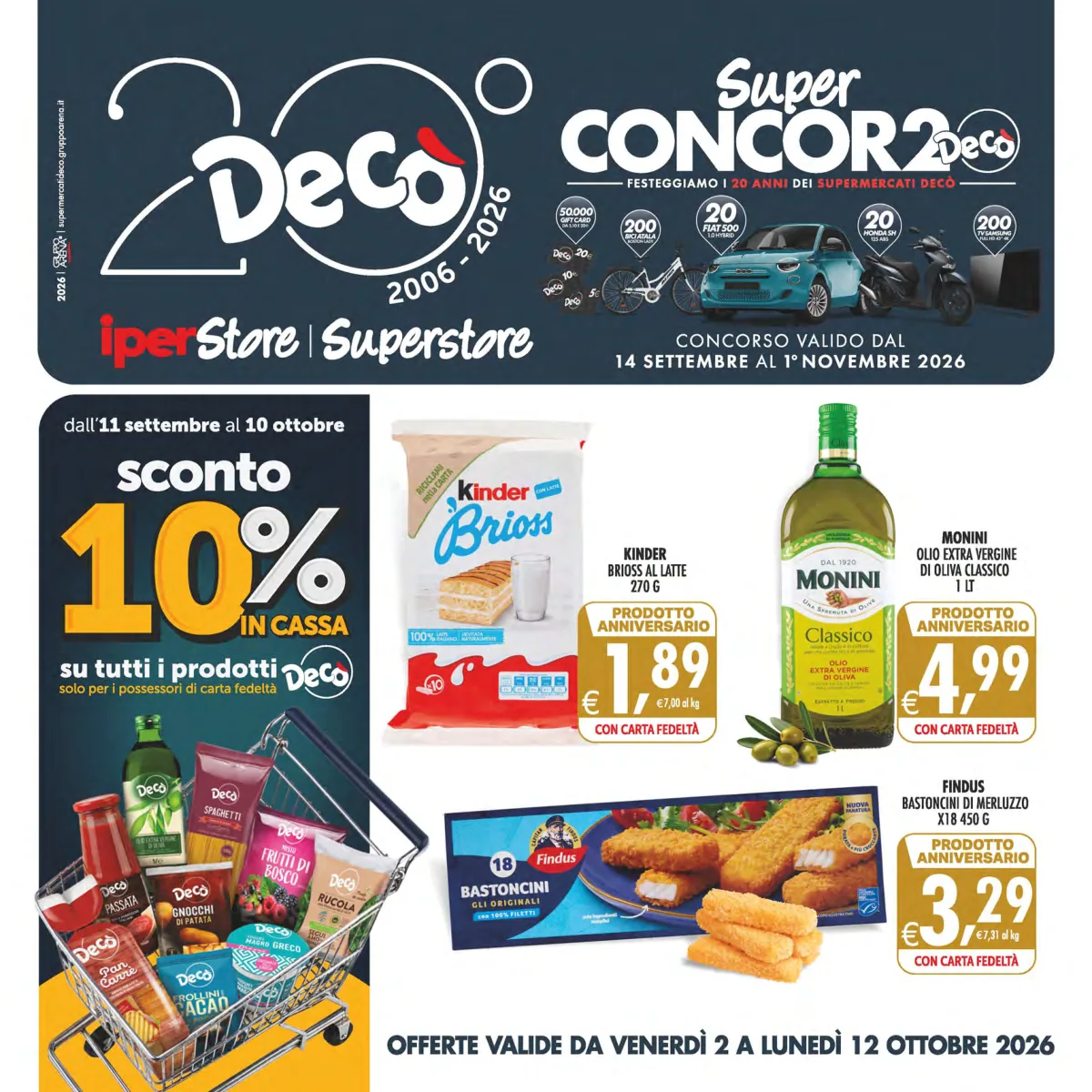 Volantino maxistore deco